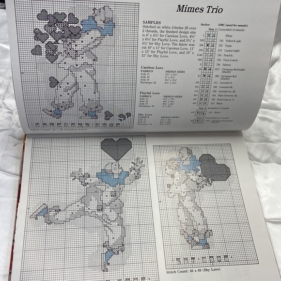 Vanessa Ann's Holidays in Cross Stitch 1991 Hardcover Book Vintage NEW - Picture 5 of 14